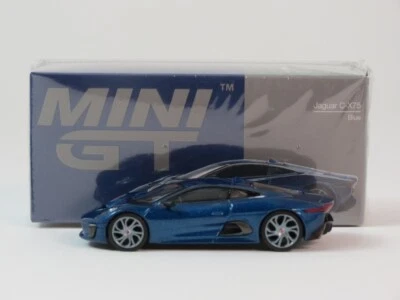 True Scale TSM MINI GT Jaguar C_X75 blue 2015 1/64 MGT00884-L - Immagine 1 di 4