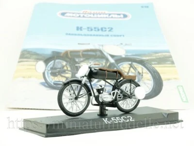 1:24 K 55S2 Kovrovets Sport Motorrad soviet Modimio #40 Motorcycle Russische OVP - Bild 1 von 3