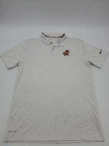 Nike Medium White Florida Gators Polo Football Shirt...T62 Cover