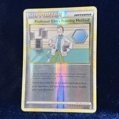 Professor Elm's Training Method 82/95 Reverse Holo Call Of Legends Pokemon Card - Image 1 of 4