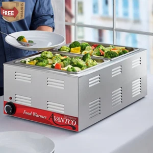 Commercial Electric Food Warmer Countertop Restaurant Kitchen Cooking 120V NEW - Picture 1 of 6