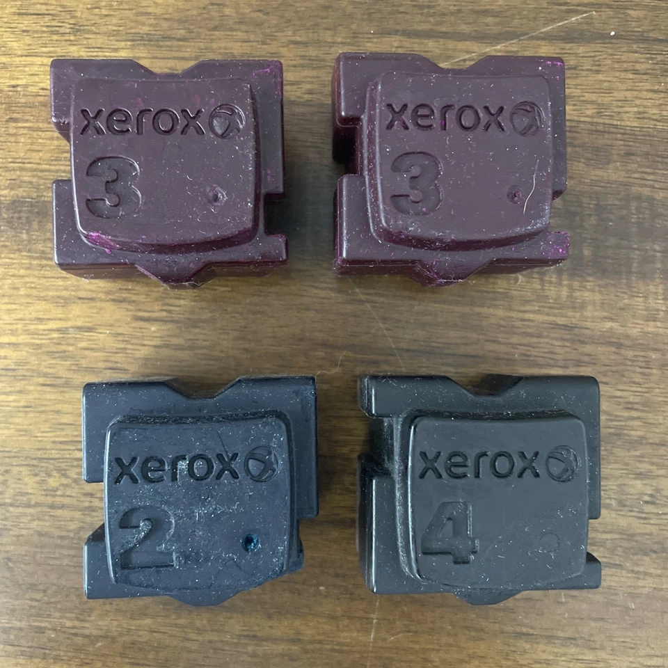 New Xerox ColorQube 8570/8580- 2 Magenta / 1 Cyan Blue / 1 Black NO BOX - Image 1 of 1