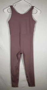 ATHLETA Girl Chit Chat One Piece Sleeveless Body Jump Suit Purple Medium 8/10 - Picture 1 of 8