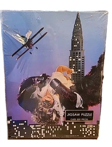 Vintage SELTEN Springbock Puzzle King Kong Goes Ape Over Miss Piggy versiegelt - Bild 1 von 8