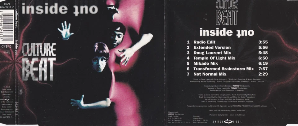 Culture Beat - Inside Out  (7 Track Maxi CD) - Bild 1 von 1