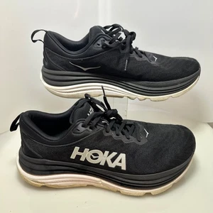 Tenis deportivos Hoka One One Gaviota 5 para hombre talla 12,5 2E anchos negros 1134234 - Imagen 1 de 24