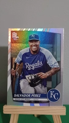 2023 Topps Big League Rainbow Foil #250 Salvador Perez Kansas City Royals  - Image 1 of 4