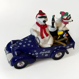 Ertl,Coca Cola Truck & Polar Bears Collectible - Picture 1 of 10