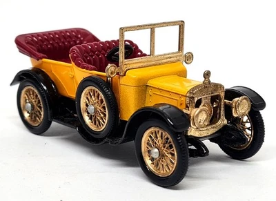 Matchbox Y-13 1911 Daimler Yellow + Box Vintage Diecast Model Car - Image 1 of 4