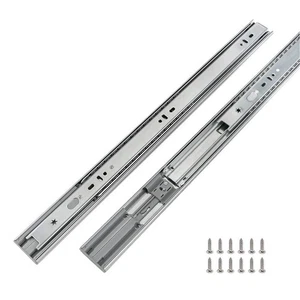 LONTAN Soft Close Drawer Slides 22 Inch Side Mount Heavy Duty Cabinet Drawer - Picture 1 of 9