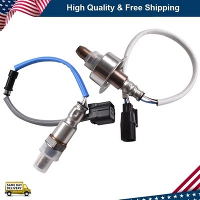 2 шт датчиков кислорода вверх по течению + вниз по течению для Honda Accord 2013-2017 годов выпуска - Изображение 1 из 4