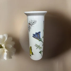 Vintage Portmeirion Botanic Garden Convolvulus Trailing Bindweed Flower Vase 7” - Picture 1 of 7