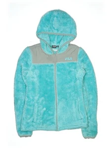 Fila Sport Girls Green Fleece Jacket 10 - Picture 1 of 2