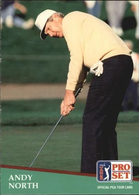 Andy North 1991 Golf PRO SET MINT RC ROOKIE CARD #172 - Image 1 of 2