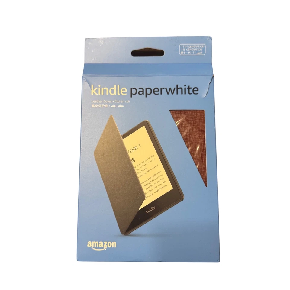 Kindle Paperwhite 11th Generation Leather Cover - Merlot - Image 1 of 4