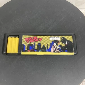 Vintage 1990 Dick Tracy Federmäppchen / Multi Compartment Box schwarz B10 - Bild 1 von 9