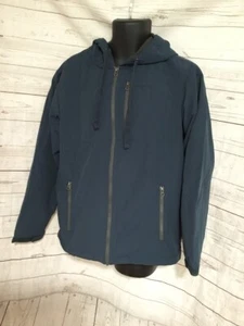 Red Head Brand Co. Men's Blue Zip Up Hooded Jacket Size M Medium - Picture 1 of 8