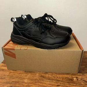 NEW HISEA Men's Soft-Toe Work Anti-Slip Oil-Proof Food Service Safety Sneakers 7 - Picture 1 of 23