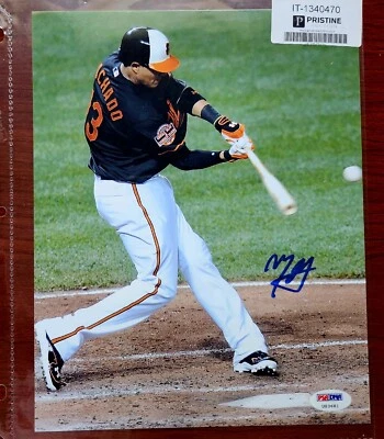 Manny Machado Orioles Dodgers Autographed Signed Photo COA PSA/DNA Size 8x10 - Image 1 of 4