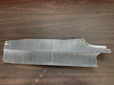 1958 OLDSMOBILE 88 98 RH DASH ALUMINUM TRIM PANEL 323 - Image 1 of 4