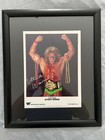 Ultimate Warrior 1990 - Glass Framed Promo Picture Titan Sports WWF Fan Club WWE