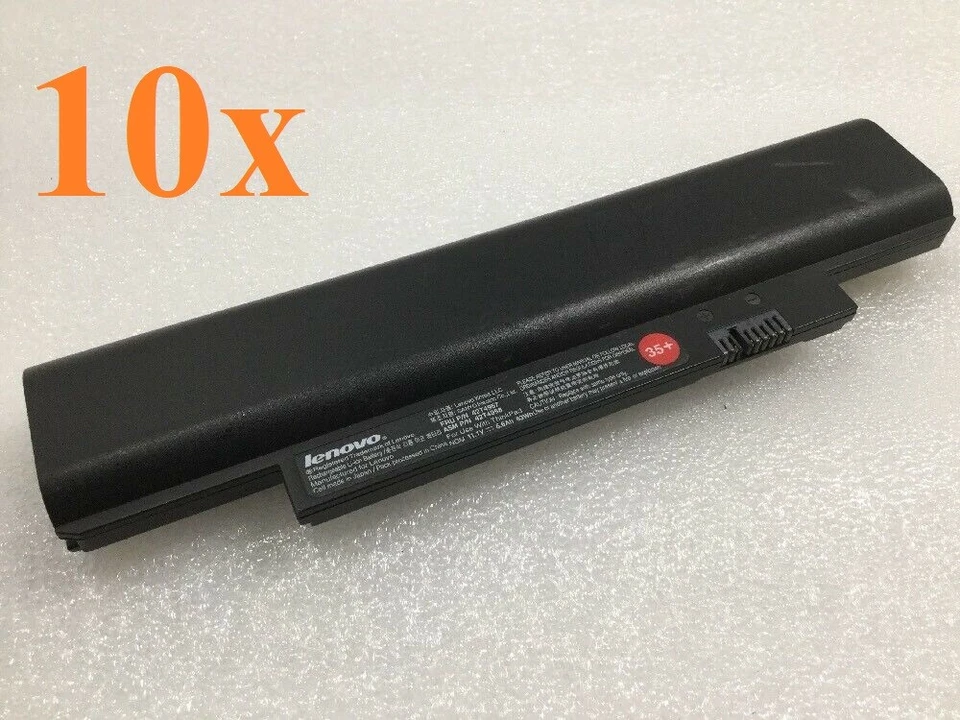 Lote de 10 - Batería OEM Lenovo ThinkPad E120 X121e X130e 42T4957 42T4958 35+ Foto 1 de 4