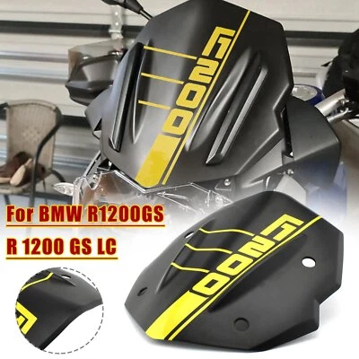 Parabrisas negro para moto BMW R1200GS LC Adventure 2014-2022 Foto 1 de 4