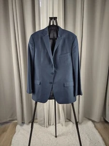 Calvin Klein Herren Blazer Jacke dunkelblau mehrere Taschen Knopfleiste Größe 44R - Bild 1 von 13