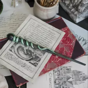 Litjoy Harry Potter grüner Schlangenstab 10" Nagini Schlange Phantastische Tierwesen Neu im Karton - Bild 1 von 4