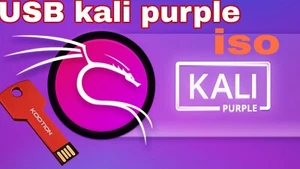 Kali Purple 2023.1 Hacking Linux OS, 32GB USB 3, Pentesting, Defensive Security - Picture 1 of 3