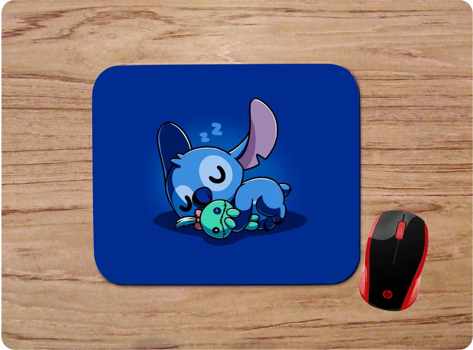 DISNEY BABY STITCH & SCRUMP CUSTOM NEOPRENE NON-SLIP SOFT MOUSE PAD USA SHIP - Image 1 of 1