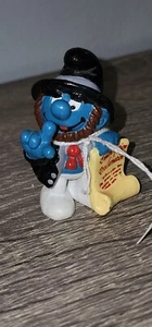 Smurfs - 20506 - Vintage 1984 - Abraham Lincoln Historical Smurf Figure RARE HTF - Picture 1 of 1