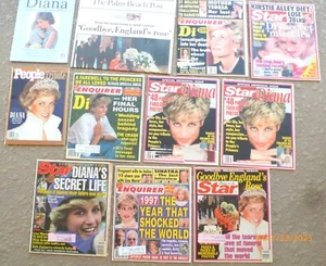 11 Vintage 80er Jahre Prinzessin Diana Star Enquirer Personen + - Bild 1 von 1