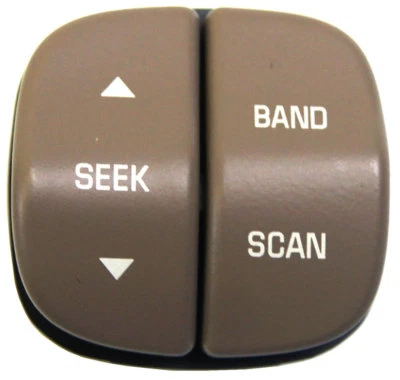 Interruptor de control de audio Buick LeSabre LH 2000-2003 bronceado neutro nuevo OEM 25749628 Foto 1 de 4