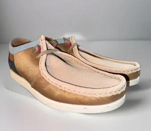 Clarks Mens Shacrelite Moc Slip On Shoes - Desert Textile - 10.5 - Picture 1 of 10