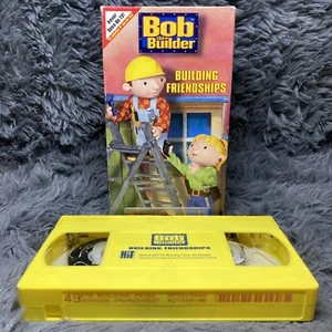 Bob the Builder Building Friendships VHS Tape 2003 HIT Video Kids Cartoon Show - Picture 1 of 8