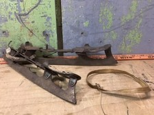 Pair Antique Clip On Ice Skates Womens Size 9