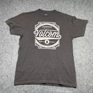 Volcom Embrace the Strange Liberate Creativity Gray T Shirt Men's Medium - Picture 1 of 5