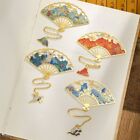 Gift Metal Bookmark Chinese Style Fan Bookmark New Bookmark
