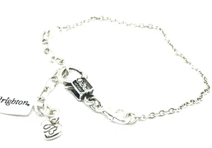 Brazalete de cadena Brighton Add Charms con delicado cierre sin marca 7,5 pulgadas nuevo con etiquetas - Imagen 1 de 5
