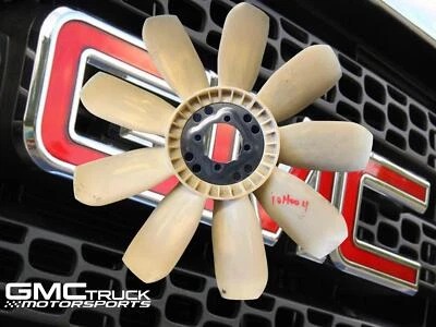 GMC Sierra 1500 5.3L Fan Blade 1999 2000 2001 2002 2003 2004 2005 2006 2007 - Image 1 of 4