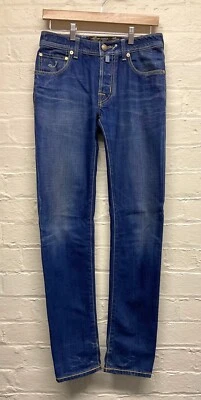 Jacob Cohen Handmade blue jeans Type 622 men's W29 L32 Made in Italy K3 Foto 1 de 4