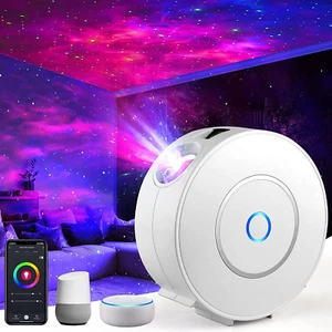 LED Smart Sternenhimmel Projektor WLAN RGB 3D Kompatibel Mit Alexa Google Kinder - Bild 1 von 12