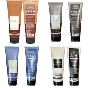 New BATH & BODY WORKS Men's Collection Ultra Shea Body Cream 8oz 226g YOU CHOOSE - Picture 1 of 17