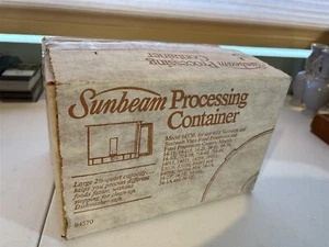 NOS Sunbeam Processing Container 94570 for Food Processors 14-11, more 2.5qt - Picture 1 of 7