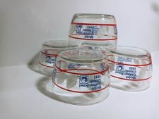 Set of 5  Glass Bowls 1993 Mobile Cotton Bowl Classic