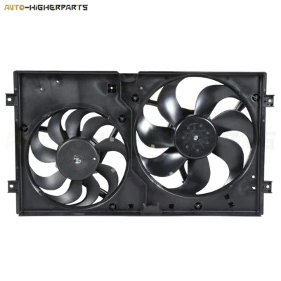 Conjunto de ventilador condensador radiador eléctrico Volkswagen Beetle 1998-2006 Foto 1 de 4