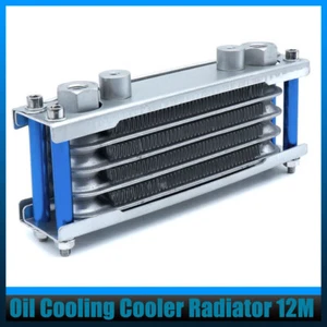 Oil Cooling Cooler Radiator 12M For 50cc to 160cc Pit Dirt Bike Motorcycle ATV - Picture 1 of 7