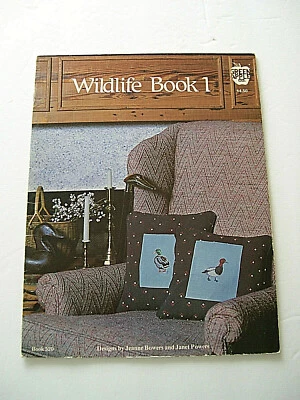 Wildlife Book 1 Cross Stitch Patterns Ducks Book 520 Green Apple Co 8 Designs - Image 1 of 4