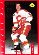 1991-92 Calgary Flames IGA #5 Tim Hunter